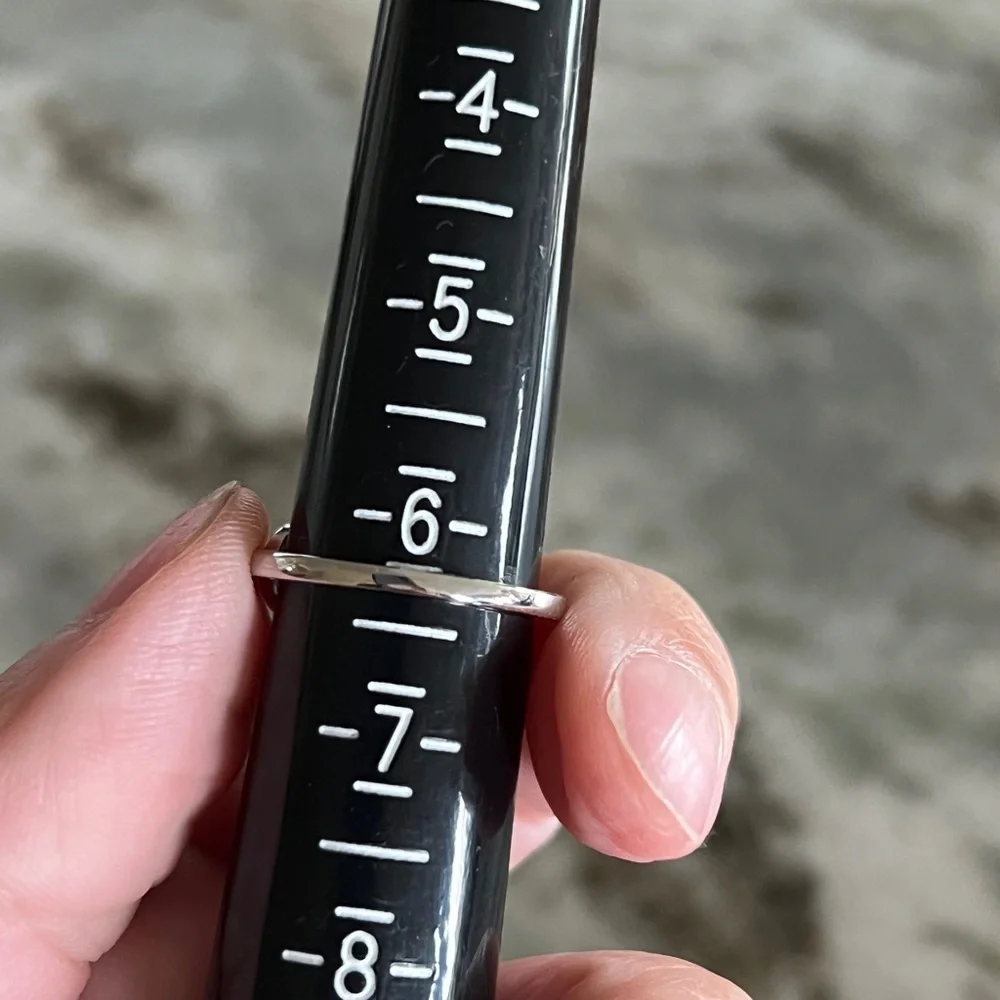 Swarovski Crystal Ring Rhodium-Plated Three-Stone Ring with Clear Crystals - Picture 9 of 11